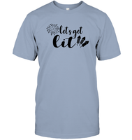 Let's Get Lit 4th Of July Shirt Unisex Short Sleeve Classic Tee