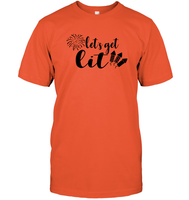 Let's Get Lit 4th Of July Shirt Unisex Short Sleeve Classic Tee