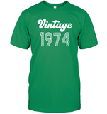 1974 Retro Vintage Birth Year Blast Unisex Short Sleeve Classic Tee