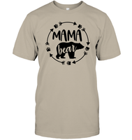 Mama Bear Family Shirt Unisex Short Sleeve Classic Tee