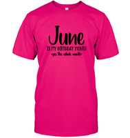 June Birthday Month Unisex Short Sleeve Classic Tee