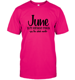 June Birthday Month Unisex Short Sleeve Classic Tee
