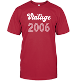 2006 Retro Vintage Birth Year Blast Unisex Short Sleeve Classic Tee