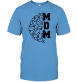 Cheer Mom With Pom Pom Unisex Short Sleeve Classic Tee