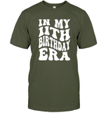 In My 11th Birthday Era Birthday Shirt Unisex Short Sleeve Classic Tee