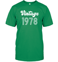 1978 Retro Vintage Birth Year Blast Unisex Short Sleeve Classic Tee