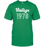 1978 Retro Vintage Birth Year Blast Unisex Short Sleeve Classic Tee
