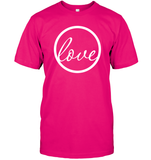 Love Valentine's Day Unisex Short Sleeve Classic Tee