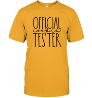 Official Cookie Tester Christmas Shirt Unisex Short Sleeve Classic Tee