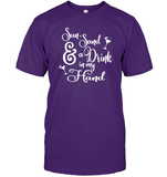 Sun Sand & A Drink In My Hand Bachelorette Shirt For Women