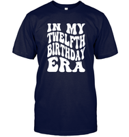 In My Twelfth Birthday Era Birthday Shirt Unisex Short Sleeve Classic Tee