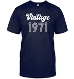 1971 Retro Vintage Birth Year Blast Unisex Short Sleeve Classic Tee