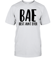BAE Best Aunt Ever Family Shirt Unisex Short Sleeve Classic Tee