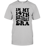 In My 14th Birthday Era Birthday Shirt Unisex Short Sleeve Classic Tee