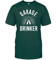 Garage Drinker Shirt Unisex Long Sleeve Classic Tee