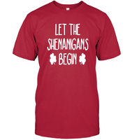 Let The Shenanigans Begin St Patrick's Day Shirt Unisex Short Sleeve Classic Tee