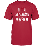 Let The Shenanigans Begin St Patrick's Day Shirt Unisex Short Sleeve Classic Tee