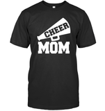 Cheer Mom With Megaphone Unisex Short Sleeve Classic Tee