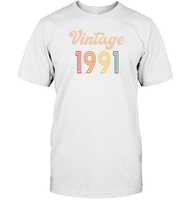 1991 Retro Vintage Birth Year Blast Unisex Shirt, Long Sleeve, Hoodie, Sweatshirt