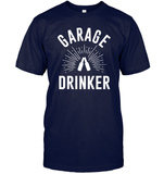 Garage Drinker Shirt Unisex Long Sleeve Classic Tee