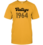 1964 Retro Vintage Birth Year Blast Unisex Short Sleeve Classic Tee