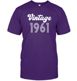 1961 Retro Vintage Birth Year Blast Unisex Short Sleeve Classic Tee