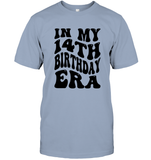 In My 14th Birthday Era Birthday Shirt Unisex Short Sleeve Classic Tee