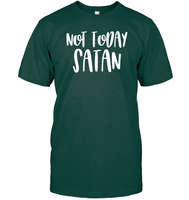 Not Today Satan Family Shirt Unisex Short Sleeve Classic Tee