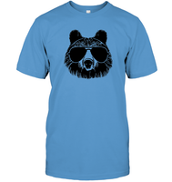 Cool Grizzly Bear Shirt Unisex Short Sleeve Classic Tee