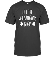 Let The Shenanigans Begin St Patrick's Day Shirt Unisex Short Sleeve Classic Tee
