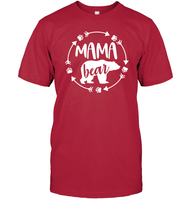 Mama Bear Family Shirt Unisex Short Sleeve Classic Tee
