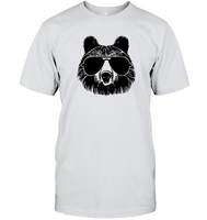 Cool Grizzly Bear Shirt Unisex Short Sleeve Classic Tee