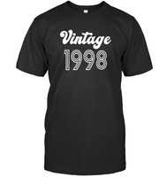 1998 Retro Vintage Birth Year Blast Unisex Short Sleeve Classic Tee