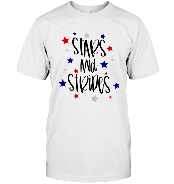 Stars And Stripes 4th Of July Shirt Unisex Short Sleeve, Long Sleeve, Hoodies, Sweatshirt