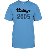 2005 Retro Vintage Birth Year Blast Unisex Short Sleeve Classic Tee