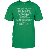 God Really Gave Me A Thick Body Shirt Unisex Short Sleeve Classic Tee