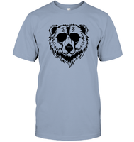 Cool Grizzly Bear Shirt Unisex Short Sleeve Classic Tee