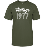 1977 Retro Vintage Birth Year Blast Unisex Short Sleeve Classic Tee