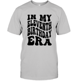 In My Eleventh Birthday Era Birthday Shirt Unisex Short Sleeve Classic Tee