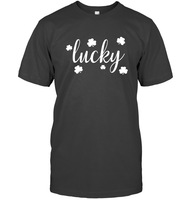 Lucky St Patrick's Day Shirt Unisex Short Sleeve Classic Tee
