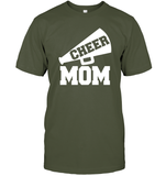 Cheer Mom With Megaphone Unisex Short Sleeve Classic Tee