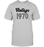 1970 Retro Vintage Birth Year Blast Unisex Short Sleeve Classic Tee