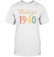 1940 Retro Vintage Birth Year Blast Unisex Shirt, Long Sleeve, Hoodie, Sweatshirt