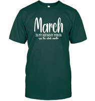 March Birthday Month Unisex Short Sleeve Classic Tee