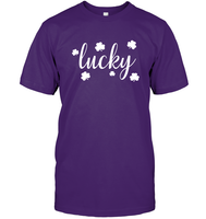 Lucky St Patrick's Day Shirt Unisex Short Sleeve Classic Tee