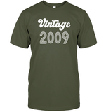 2009 Retro Vintage Birth Year Blast Unisex Short Sleeve Classic Tee