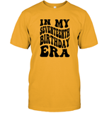 In My Seventeenth Birthday Era Birthday Shirt Unisex Short Sleeve Classic Tee