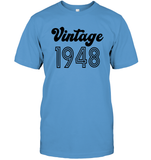 1948 Retro Vintage Birth Year Blast Unisex Short Sleeve Classic Tee