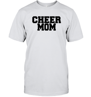 Cheer Mom T Shirt Unisex Short Sleeve Classic Tee