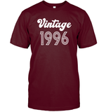 1996 Retro Vintage Birth Year Blast Unisex Short Sleeve Classic Tee